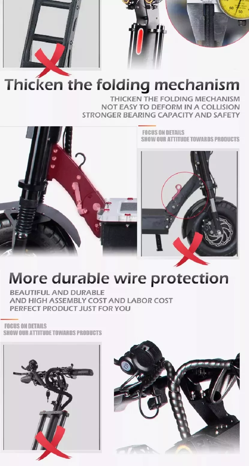 SANSA Cheetah 8000W Scooter - Description 7