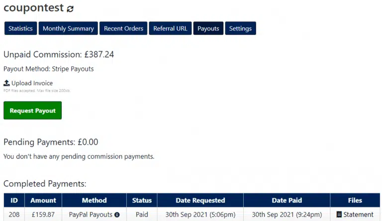 Monitoring of Commissions and Payments 1 Seguimiento de Comisiones y Pagos
