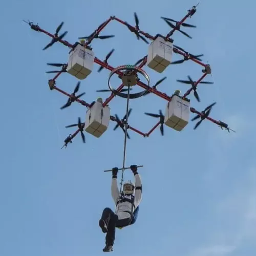 Special drones to rescue Special drones to rescue people, send packages and agriculture from the SANSA brand