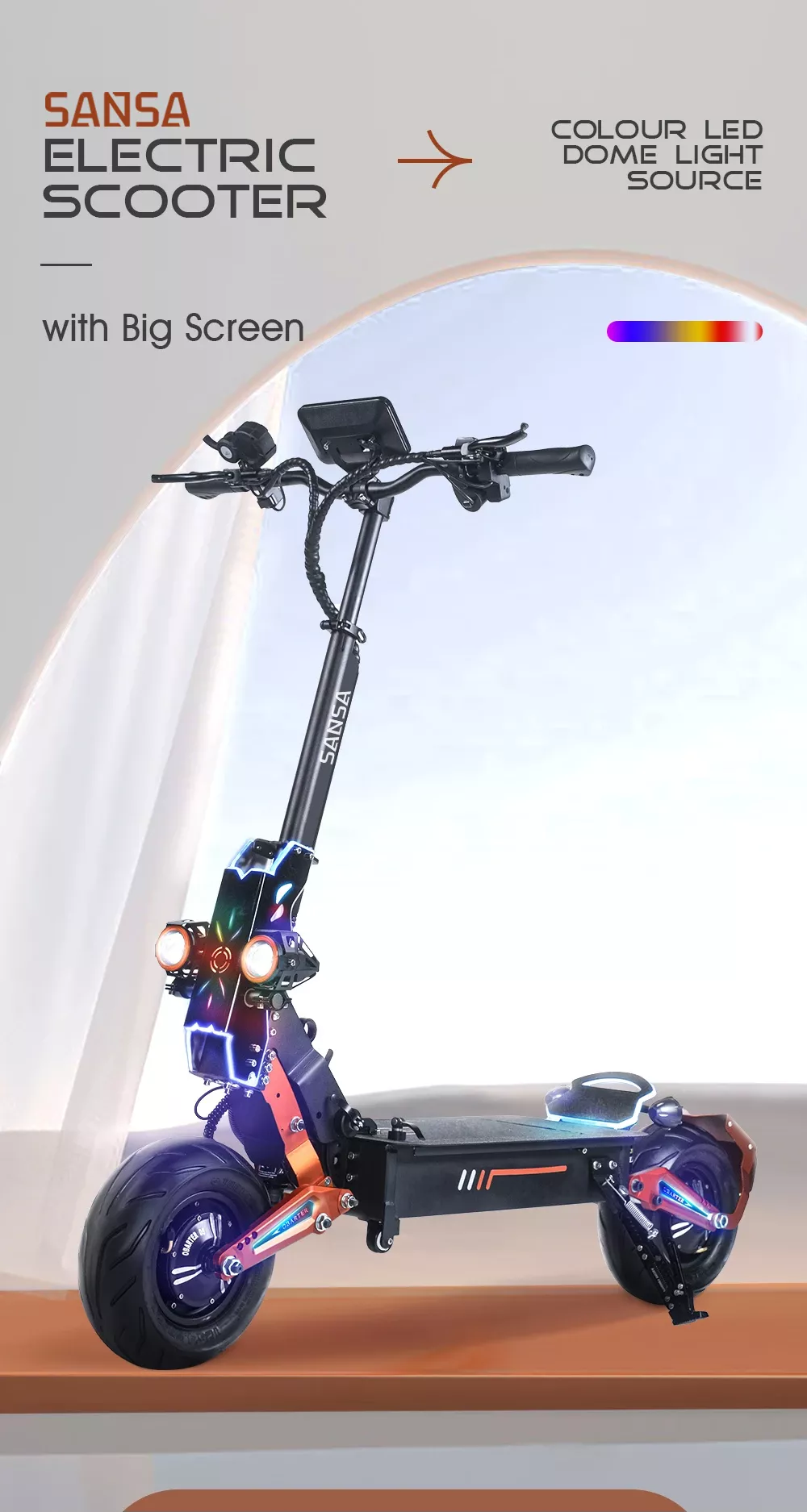 SANSA Scooter- Cougar EX Description 1