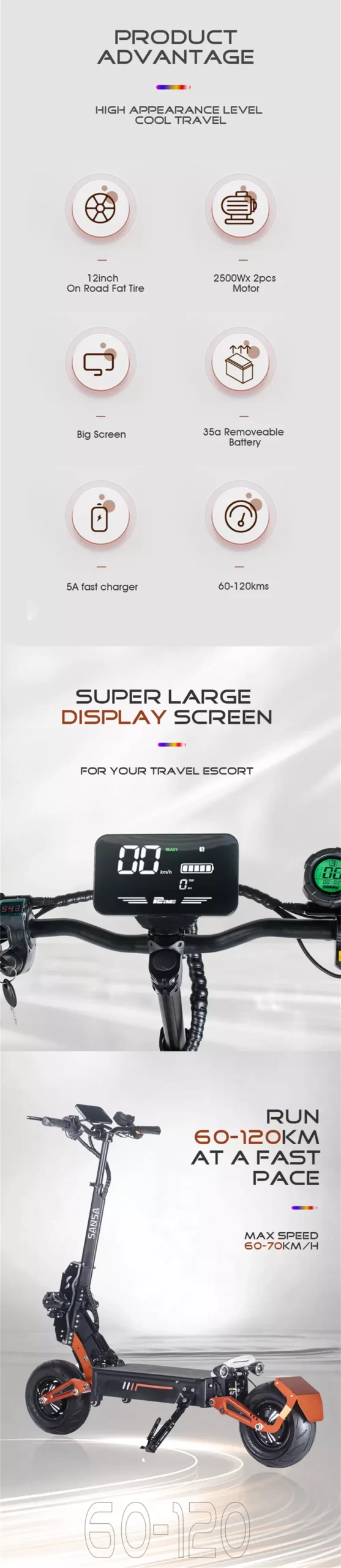 SANSA Scooter - Cougar EX Description 2