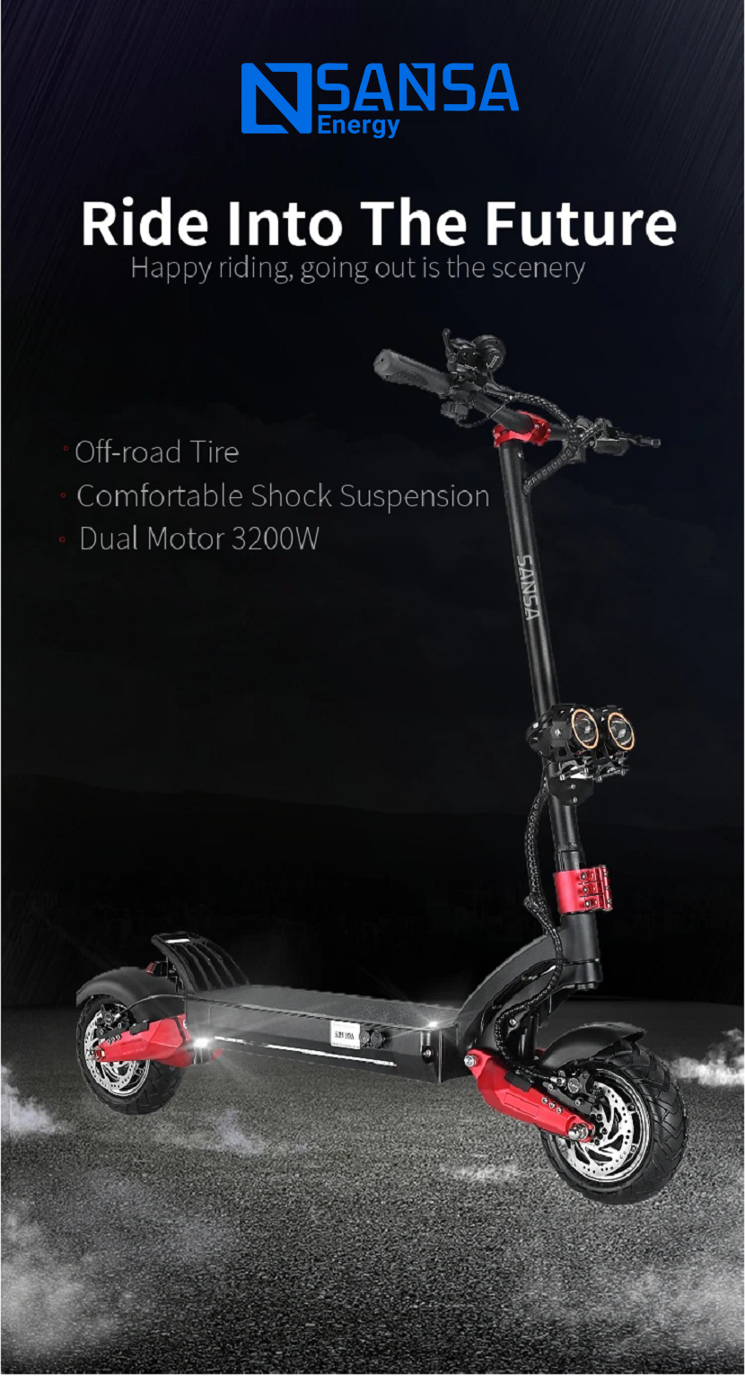 Scooter Modelo SANSA Hare Plus descripción 1