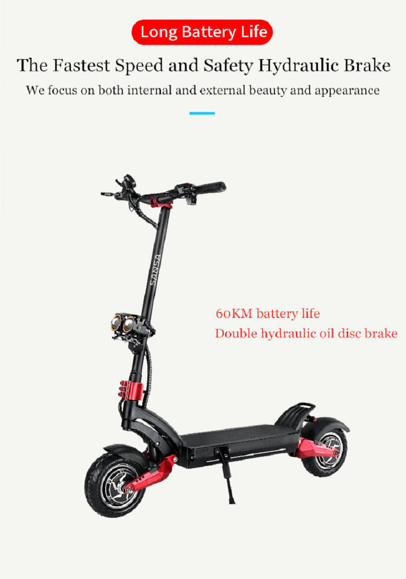 Scooter Model SANSA Hare Plus description 8