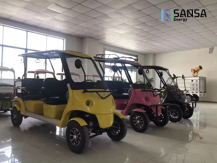 Datos Tecnicos del coche de glof electrico de SANSA modelo Suggs 3500W 20