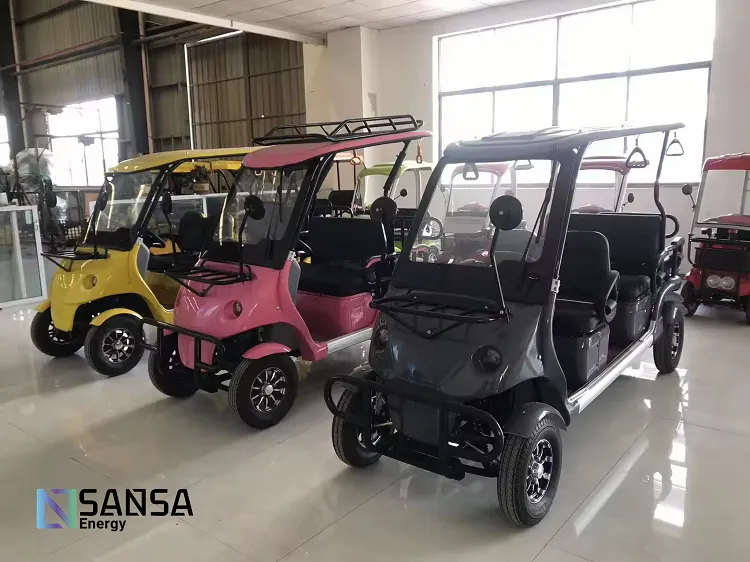 Datos Tecnicos del coche de glof electrico de SANSA modelo Suggs 3500W 21